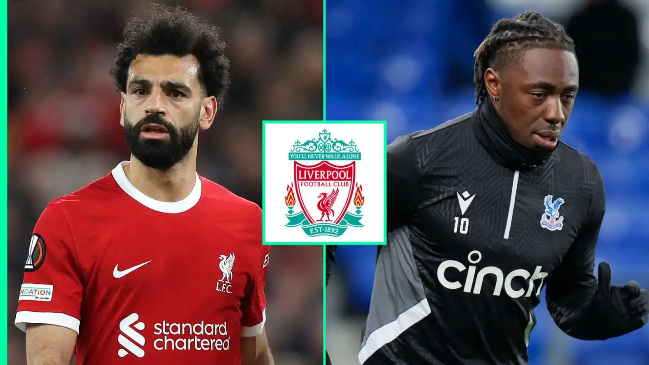 Mo Salah and Ebere Eze, Liverpool