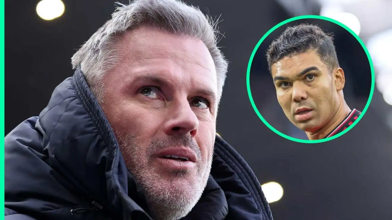 Jamie Carragher has been very critical of Man Utd star Casemiro