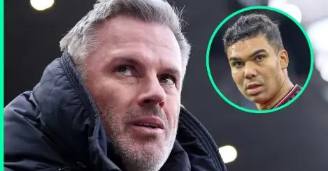Jamie Carragher berated over ‘disrespectful’ comments about Man Utd star as Red Devil hits back