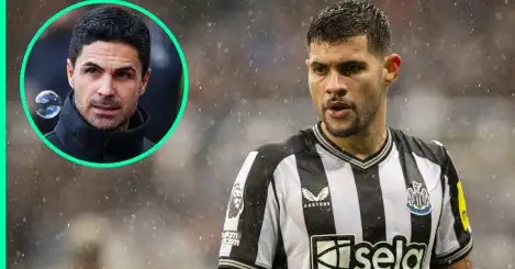 Bruno Guimaraes to Arsenal ON as Mikel Arteta shifts attention back to Newcastle star