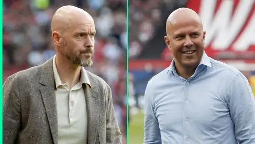 Ten Hag labelled ‘jealous’ at Man Utd after shock criticism of new Liverpool boss Arne Slot