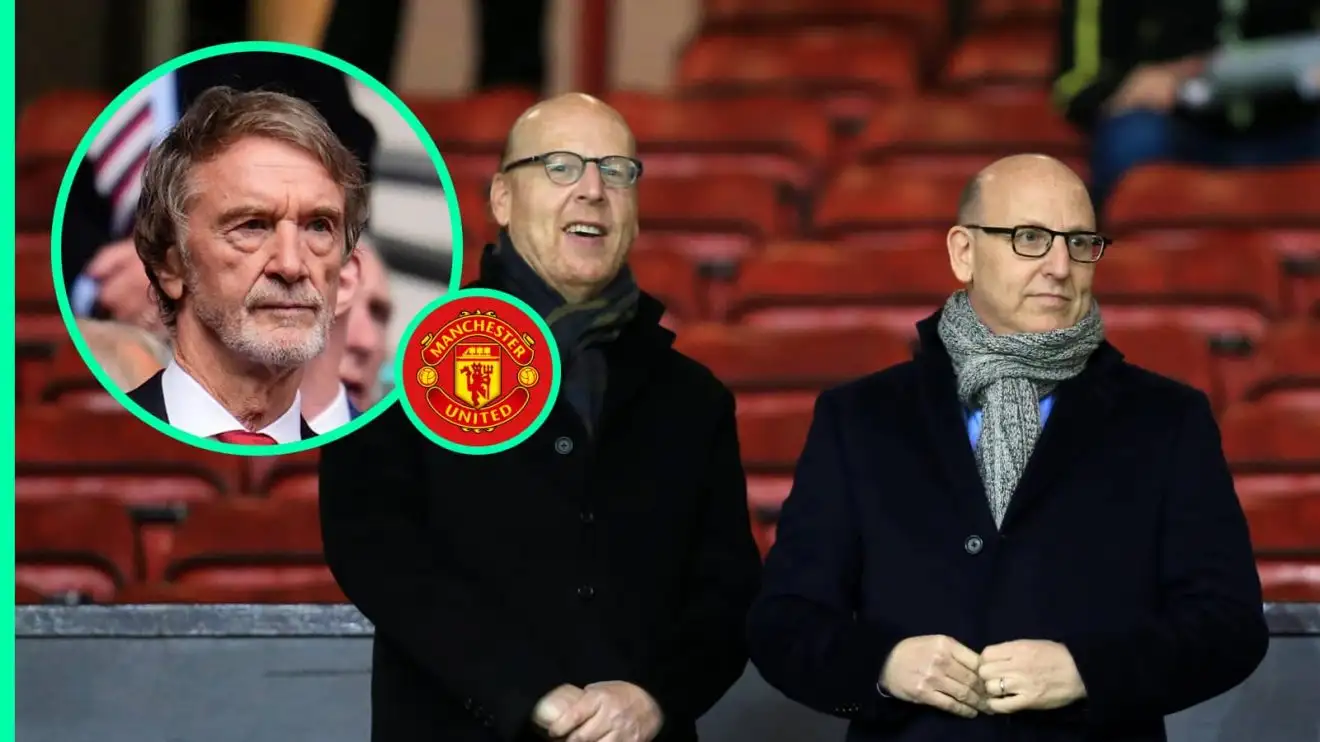 Sir Jim Ratcliffe, Glazer family Sir Jim Ratcliffe has taken sporting control of Manchester United off majority shareholders, the Glazer family