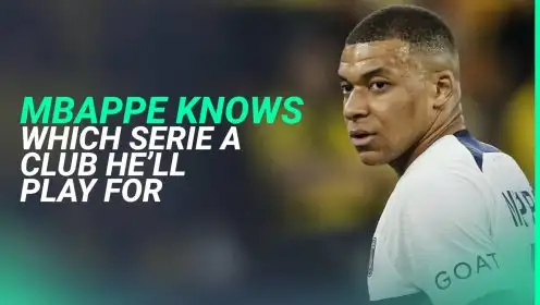 Kylian Mbappe admits ‘you never know’ on spectacular transfer to Serie A giant he loved as a child