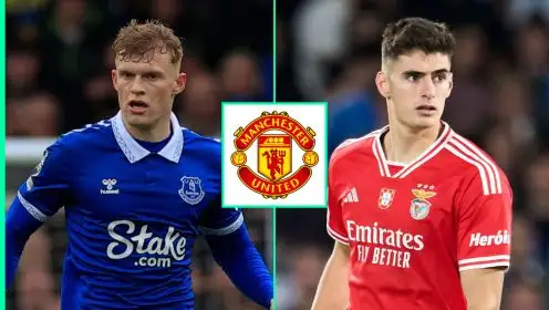 Man Utd to submit ‘crazy offer’ for Everton star as £165m double defender deal ignites