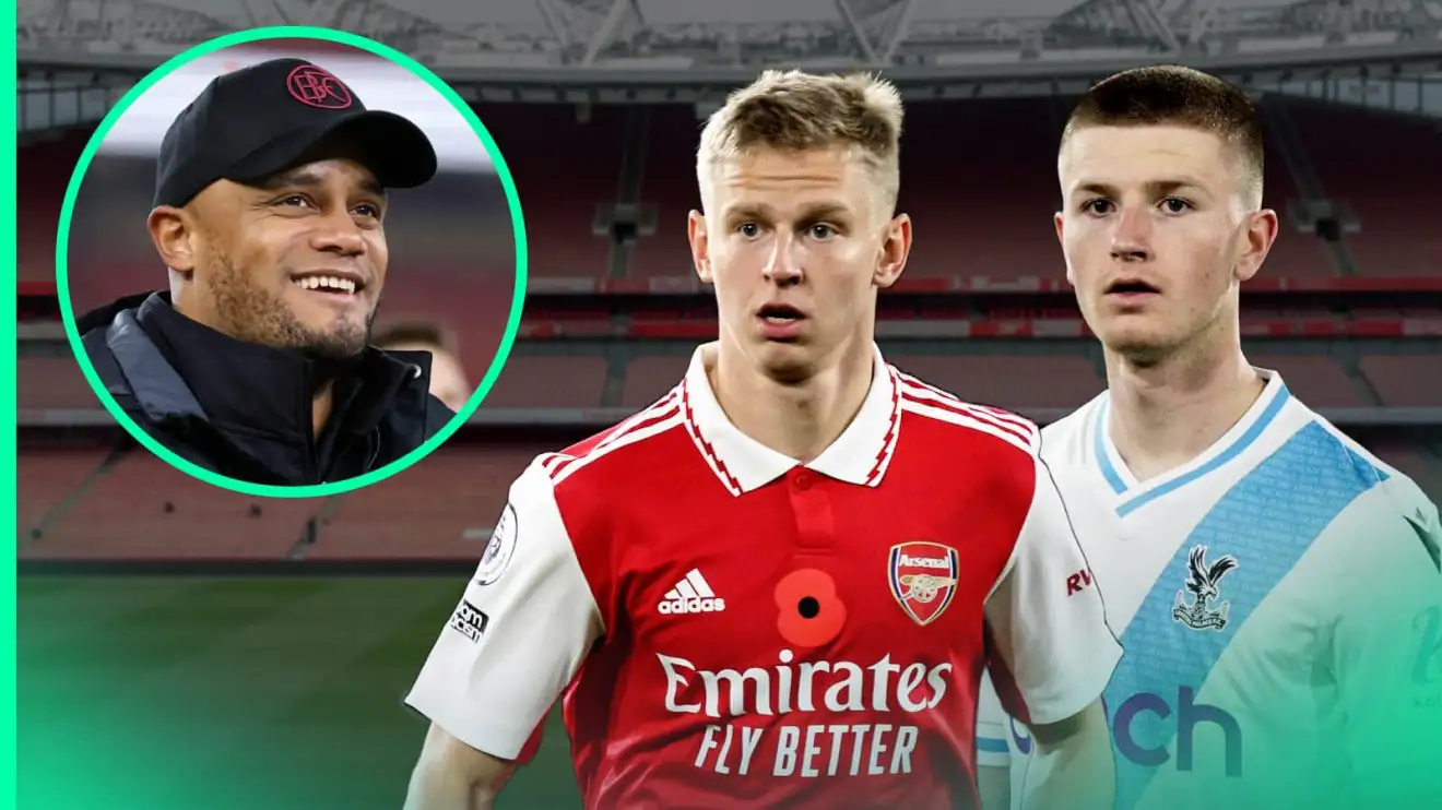 Bayern Munich want to sign Oleksandr Zinchenko (Arsenal) and Adam Wharton (Crystal Palace)