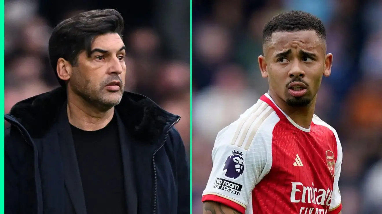 Paulo Fonseca, Arsenal forward Gabriel Jesus
