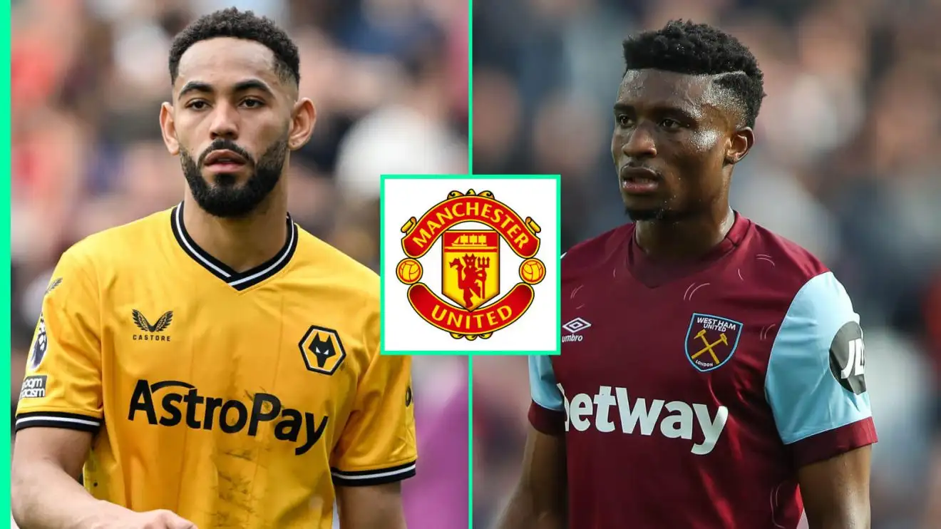 Man Utd are interested in Matheus Cunha (Wolves) and Mohammed Kudus (West Ham)