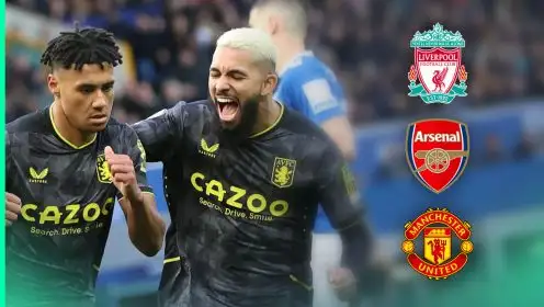 Liverpool tipped to stun Arsenal with massive Aston Villa raid, as Man Utd watch on