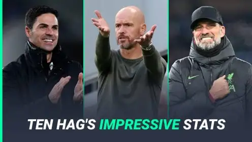 Ten Hag: How Man Utd boss compares to Klopp, Arteta after two seasons after avoiding sack
