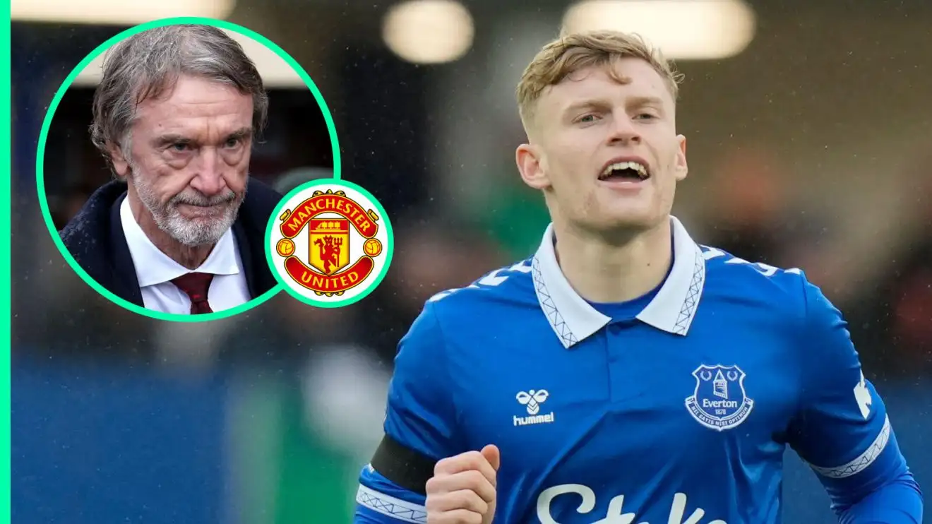 Man Utd remain interested in Everton star Jarrad Branthwaite