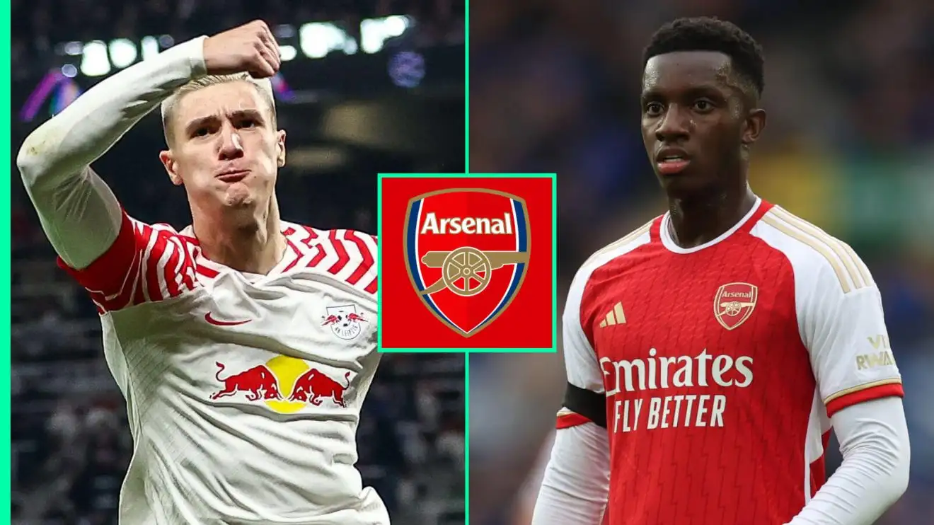 Arsenal could replace Eddie Nketiah with Benjamin Sesko