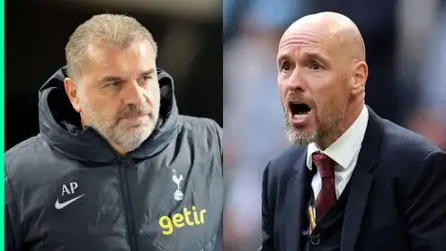 Postecoglou to prove Man Utd wrong with big Tottenham swoop for star who shunned Ten Hag