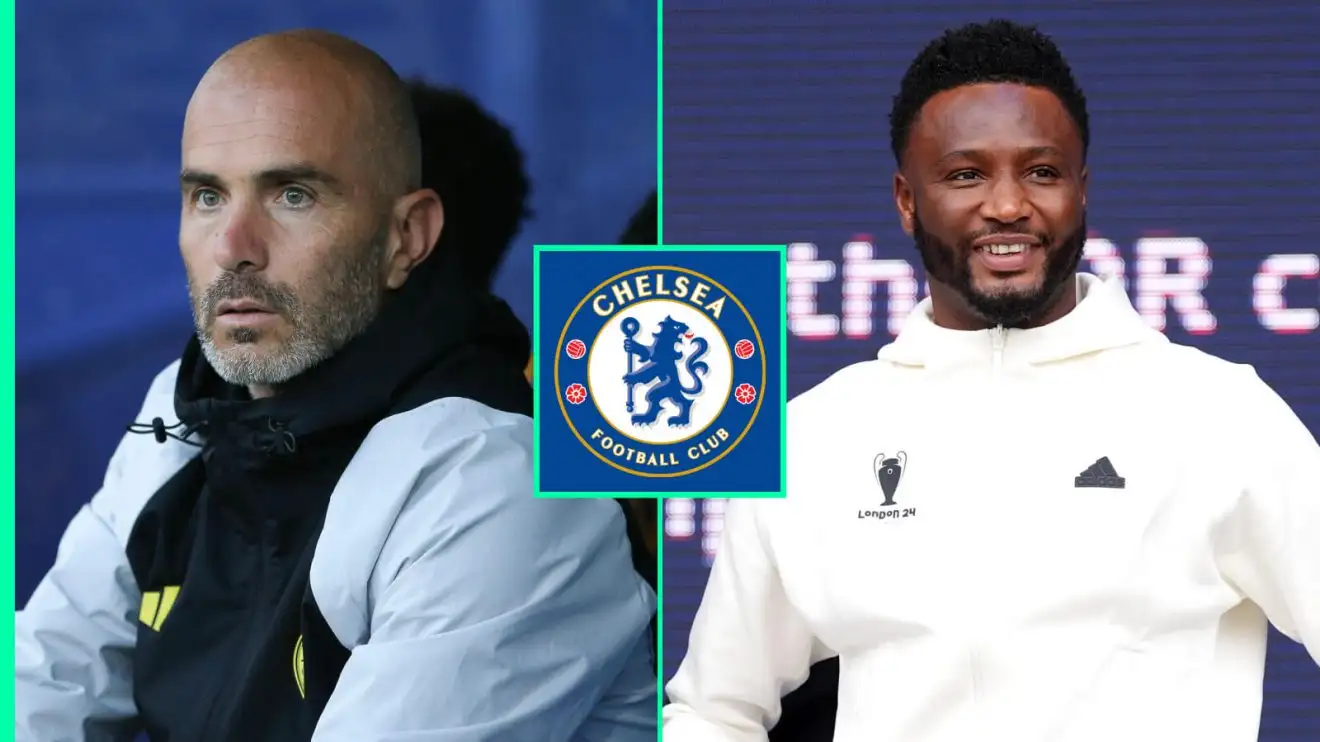 Chelsea boss Enzo Maresca, former Blues star John Obi Mikel