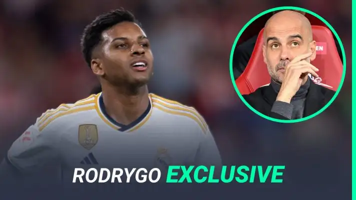 Pep Guardiola wants Real Madrid star Rodrygo at Man City