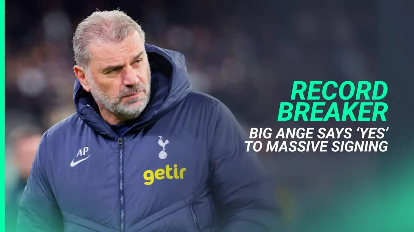 Ange Postecoglou is ready to break the Tottenham transfer record this summer Ange Postecoglou is ready to break the Tottenham transfer record this summer
