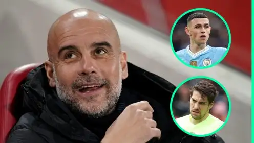 Man City to make attacker the highest-paid British player ever, as Guardiola secures first of two huge deals
