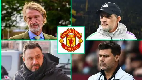 45y/o manager shoots up Man Utd wish list as ‘favourite’ pulls out and second target sees chances dwindle