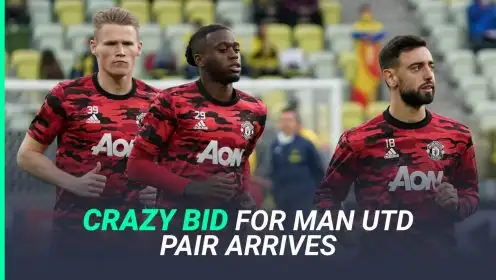Man Utd receive ridiculous double offer for £77m duo as league champions await Ratcliffe response