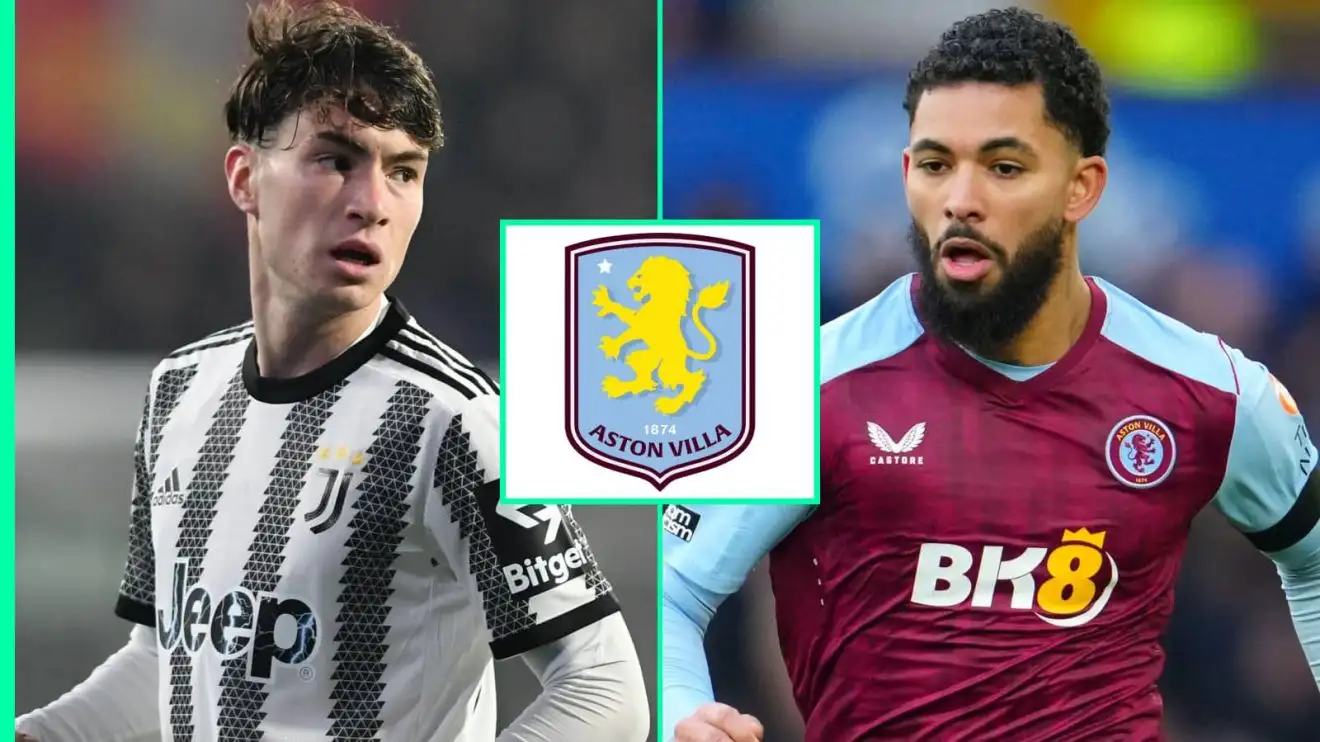 Douglas Luiz, Matias Soule, Aston Villa Douglas Luiz, Matias Soule, Aston Villa