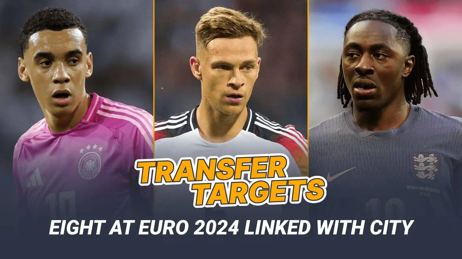 Man City transfers: Eight potential targets at Euro 2024