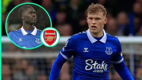 Man Utd to launch improved Branthwaite bid, but Everton give priority to £50m Arsenal transfer instead
