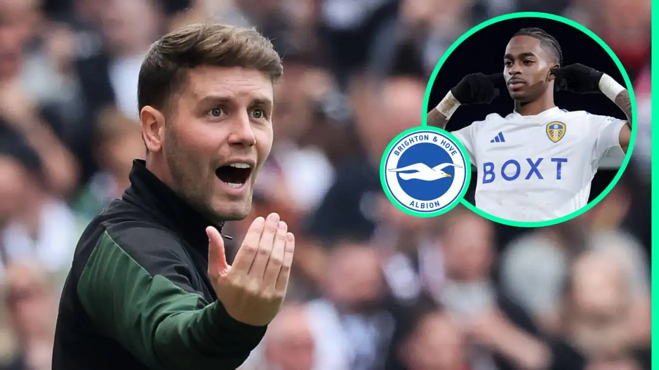 Leeds star Crysencio Summerville could be Fabian Hurzeler's first signing at Brighton