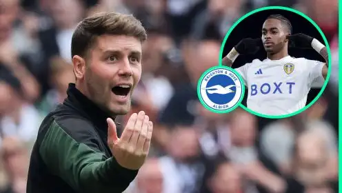 Brighton steal march on Liverpool, Chelsea by ‘making contact’ to sign electric Leeds United star