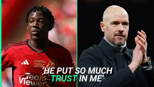 Kobbie Mainoo gives his verdict on Man Utd taking the plunge with Ten Hag again