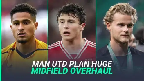 Man Utd make contact over FOUR midfielder transfers with Ratcliffe to axe trio Ten Hag no longer trusts