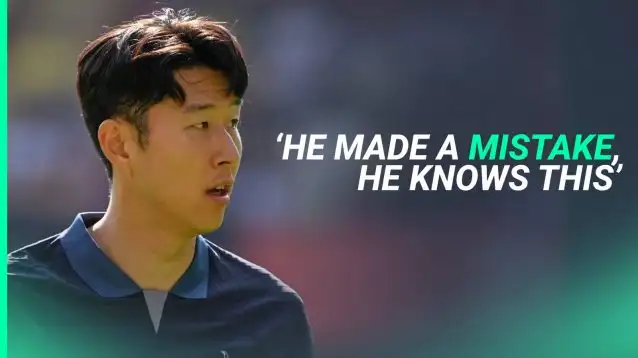 Son Heung-min reacts to racial slur from Tottenham teammate