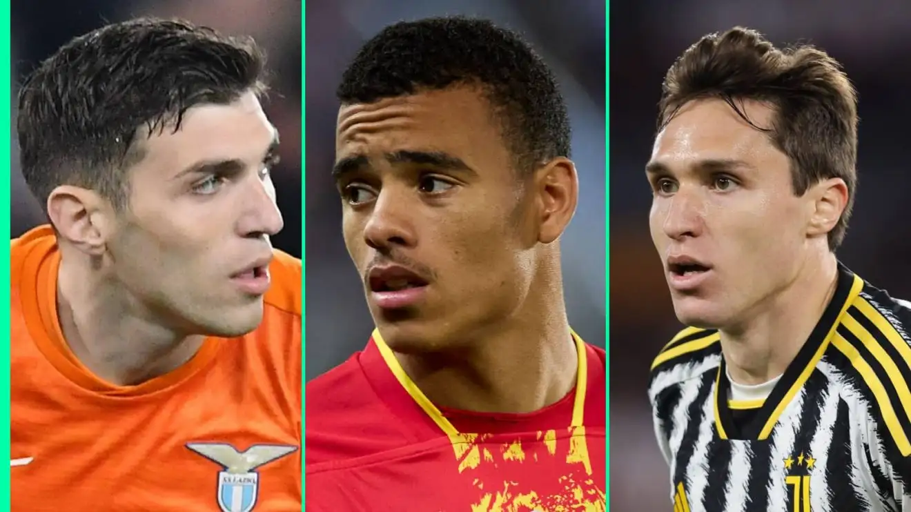 Christos Mandas Mason Greenwood Federico Chiesa Christos Mandas, Mason Greenwood and Federico Chiesa