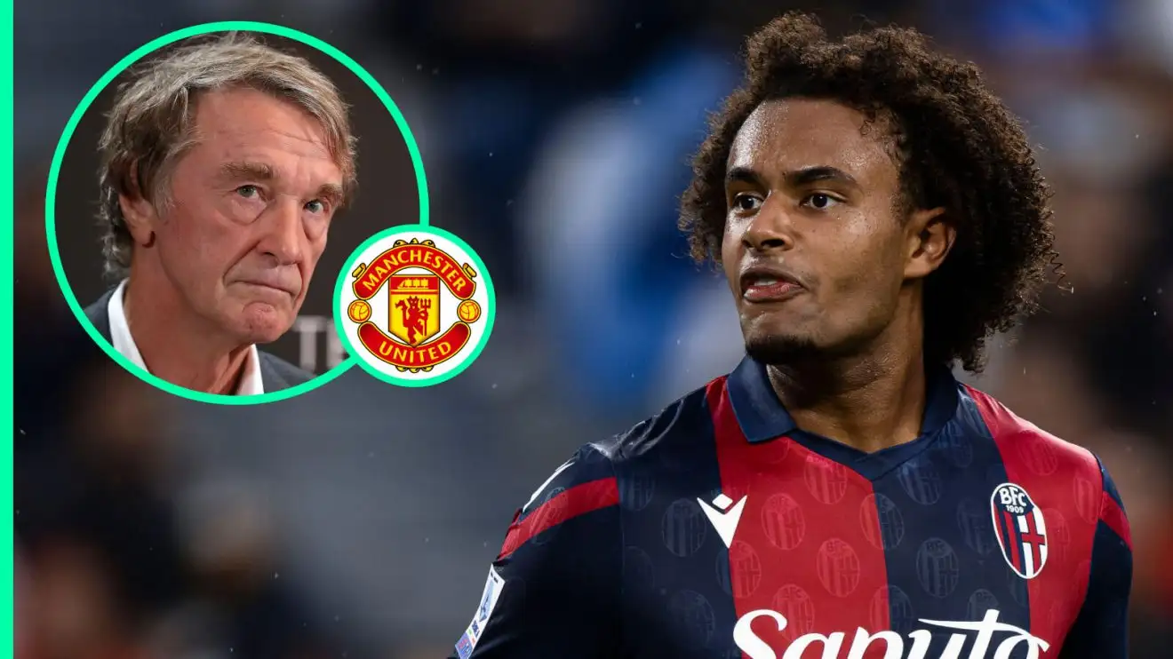 Joshua Zirkzee is a big target for Manchester United