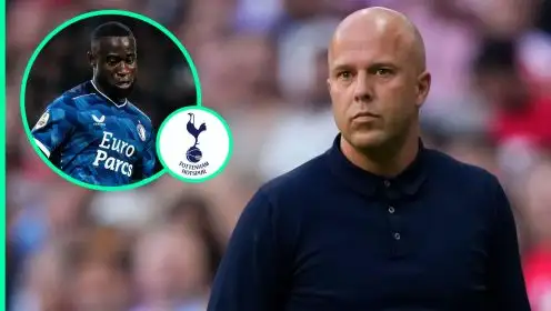 Tottenham stun Liverpool with move for Euro 2024 defender as Arne Slot fears Erik ten Hag-like error