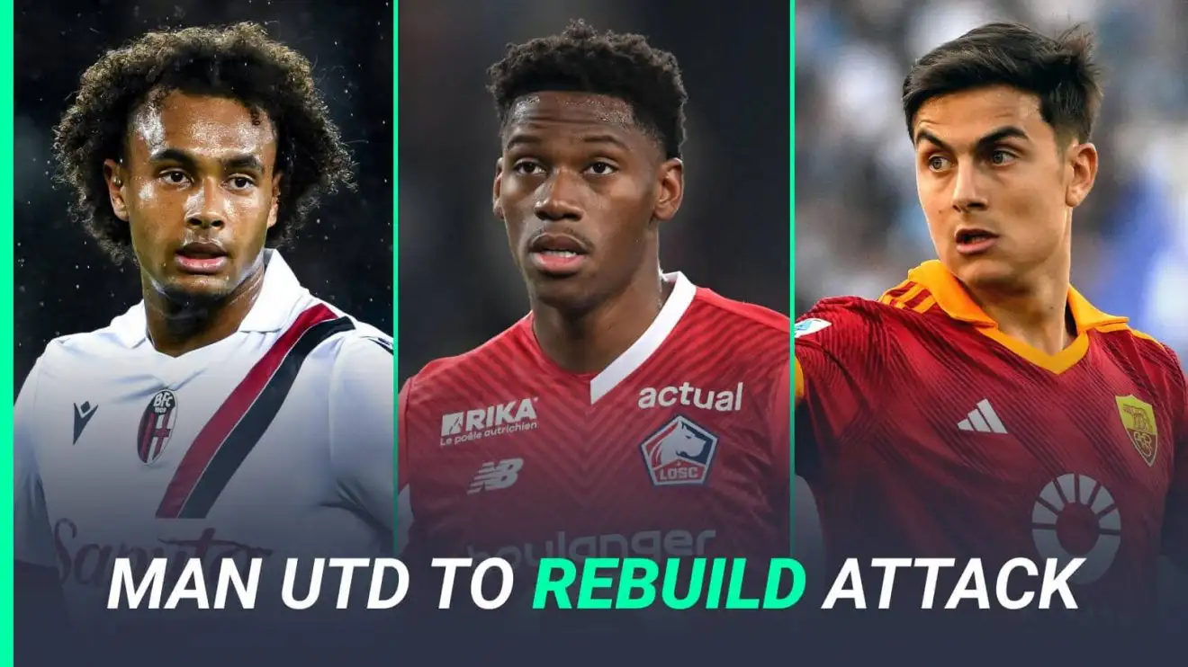 Joshua Zirkzee, Jonathan David and Paulo Dybala are all on the Manchester United transfer wishlist Joshua Zirkzee, Jonathan David and Paulo Dybala are all on the Manchester United transfer wishlist