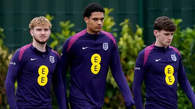Liverpool and England Under-21 stars Harvey Elliott, Jarell Quansah and Tyler Morton