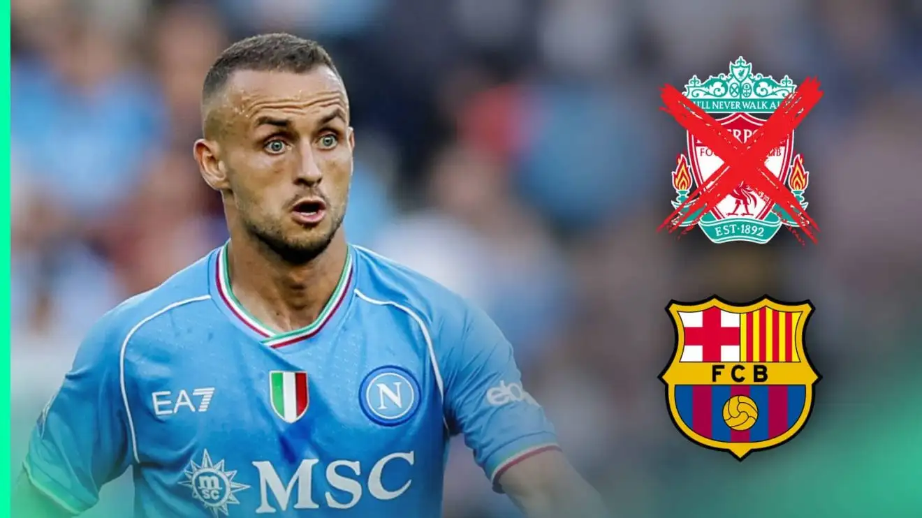 Napoli and Slovakia midfielder Stanislav Lobotka prefers a move to Barcelona over Liverpool