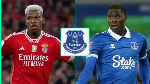 Everton tipped to replace Man Utd target with Benfica star eyed by Leicester