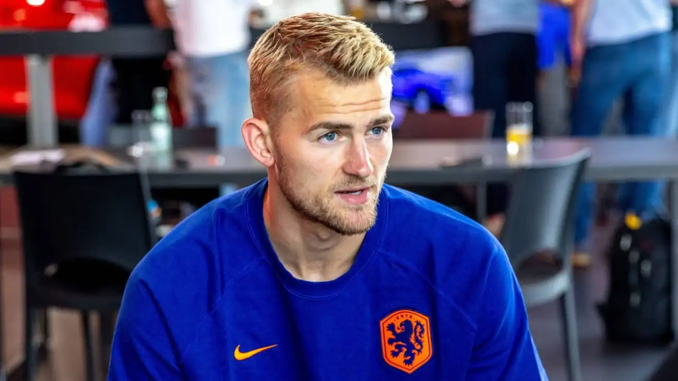 Netherlands defender Matthijs De Ligt Netherlands defender Matthijs De Ligt
