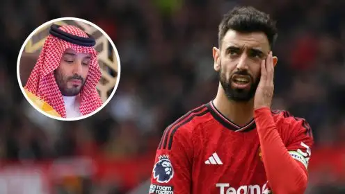 Exclusive: Man Utd give Saudis permission to begin Bruno Fernandes talks as star selects favoured next club