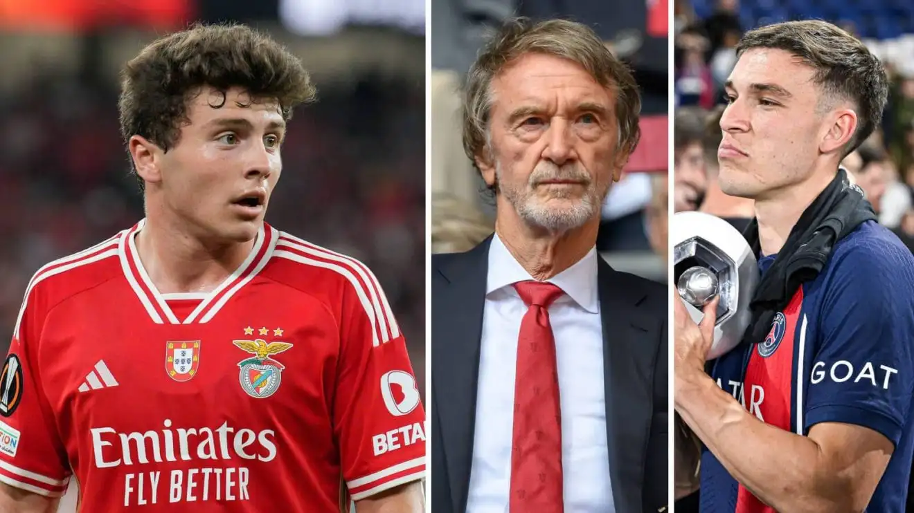 Sir Jim Ratcliffe is looking at deals to bring Joao Neves and Manuel Ugarte to Manchester United this summer Sir Jim Ratcliffe is looking at deals to bring Joao Neves and Manuel Ugarte to Manchester United this summer