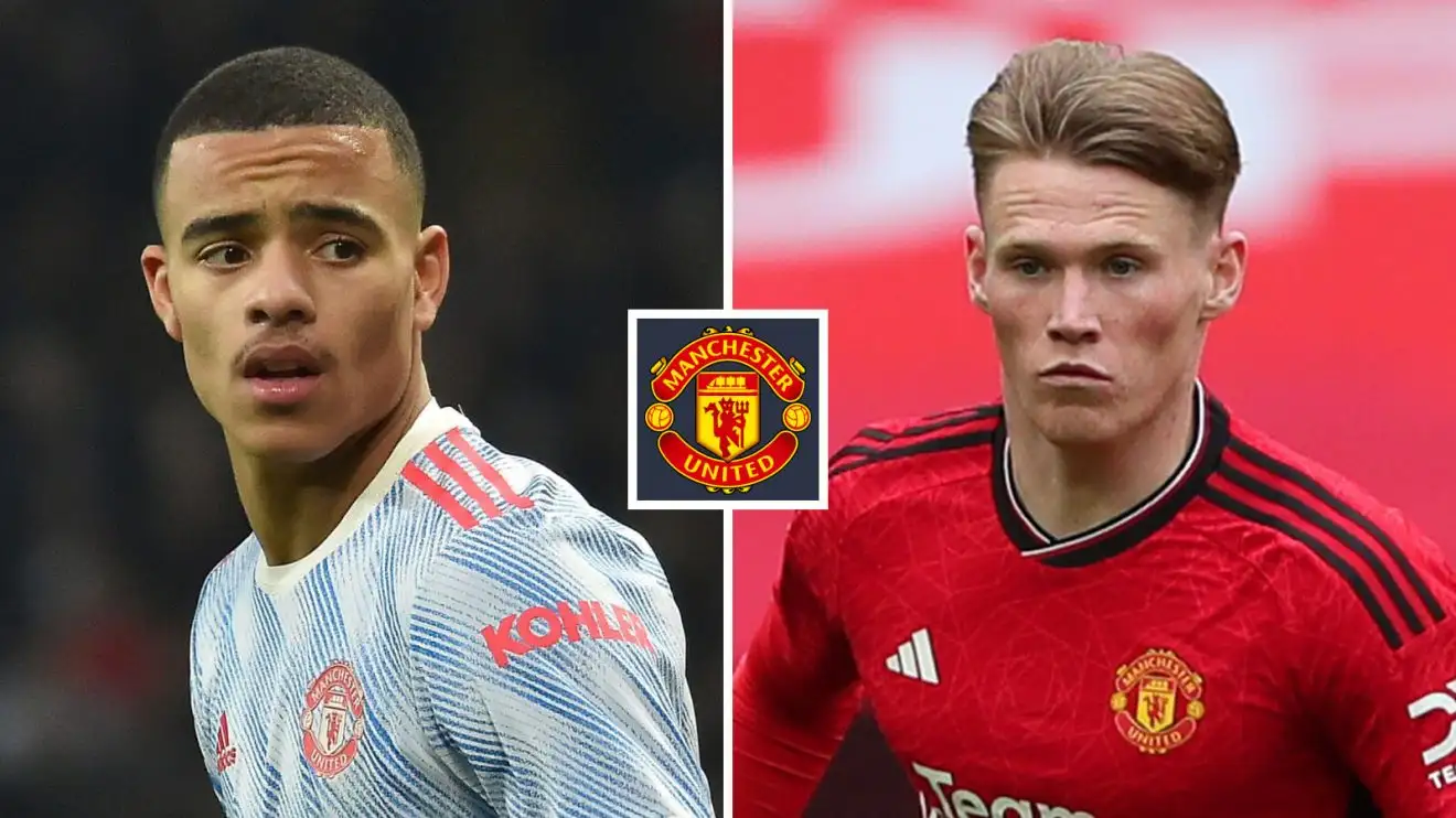Mason Greenwood and Scott McTominay, Man Utd Mason Greenwood and Scott McTominay, Man Utd