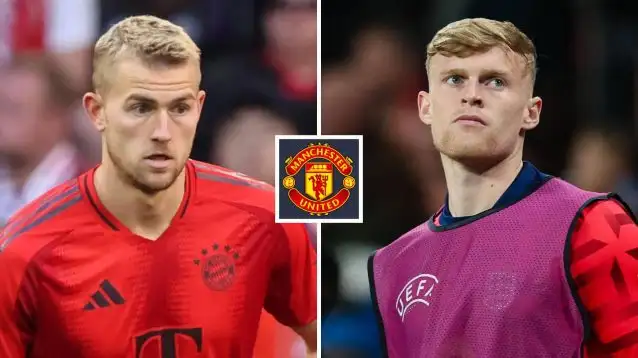 Matthijs de Ligt and Jarrad Branthwaite are top Manchester United transfer targets this month