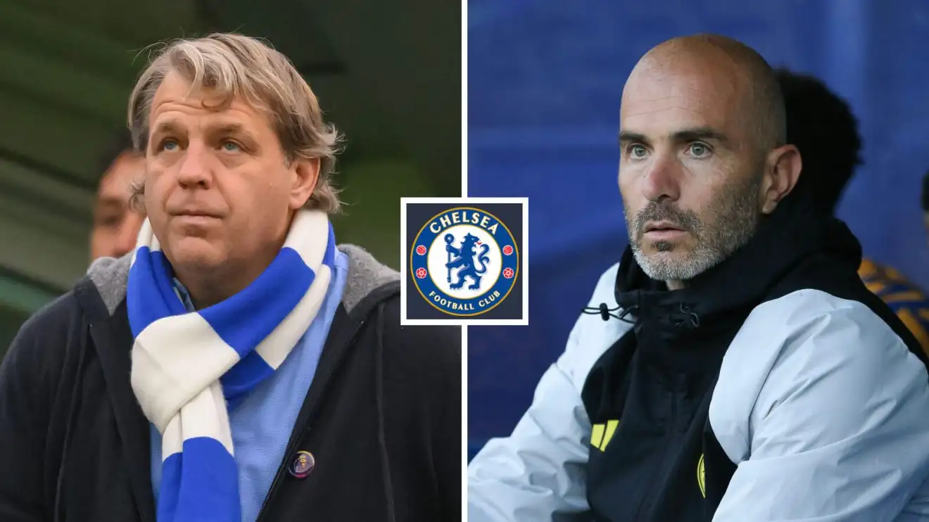 Todd Boehly and Chelsea manager Enzo Maresca Todd Boehly and Chelsea manager Enzo Maresca