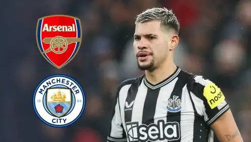 Exclusive: Arsenal, Man City undeterred as Newcastle get Bruno Guimaraes boost