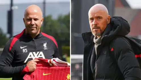 Arne Slot urged to avoid big Ten Hag mistake at Liverpool as Man Utd sent £78m warning