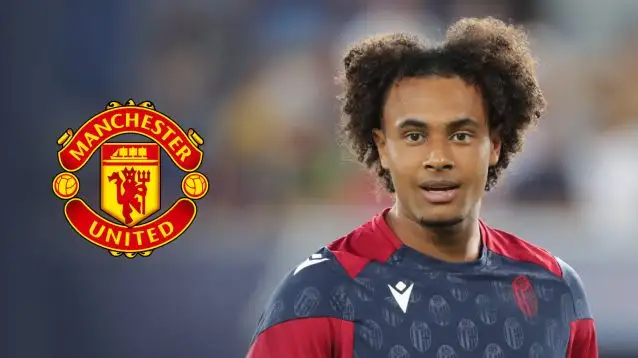 Man Utd striker Joshua Zirkzee