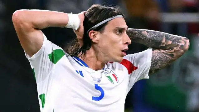 Italy defender Riccardo Calafiori