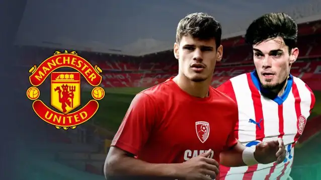Bournemouth defender Milos Kerkez, Girona left-back Miguel Gutierrez