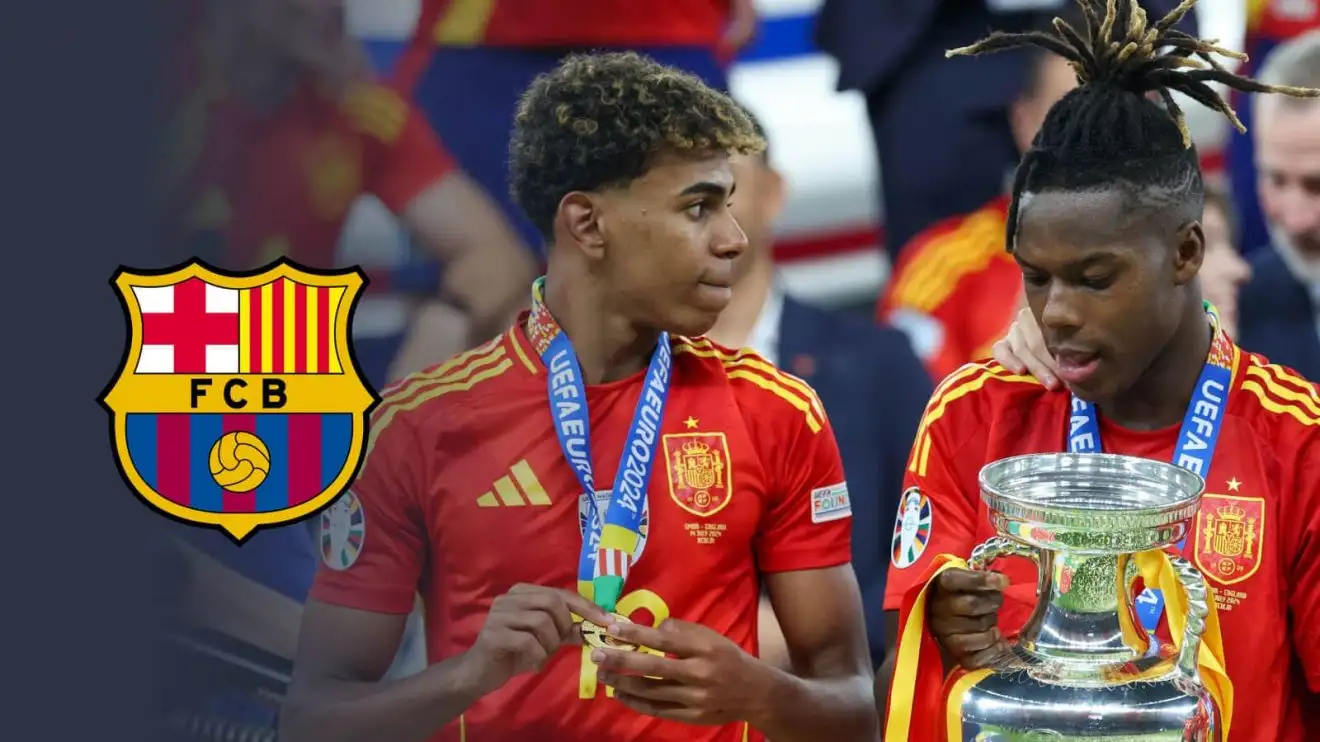Spain stars Lamine Yamal and Nico Williams could be set to team up at Barcelona Spain stars Lamine Yamal and Nico Williams could be set to team up at Barcelona