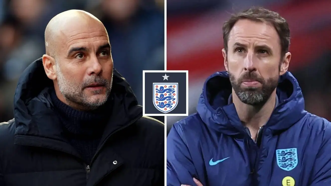 Manchester City boss Pep Guardiola has been touted as a surprise contender to replace Gareth Southgate as England coach Manchester City boss Pep Guardiola has been touted as a surprise contender to replace Gareth Southgate as England coach